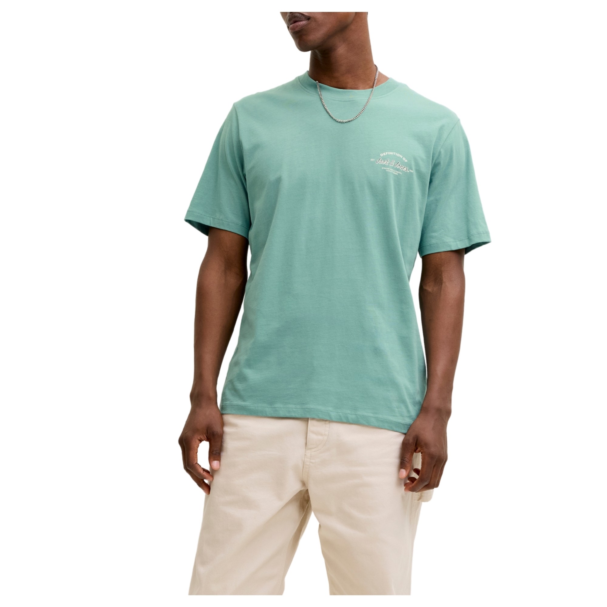 JACK & JONES Marškinėliai vyrams, Žalia, Brandon 1