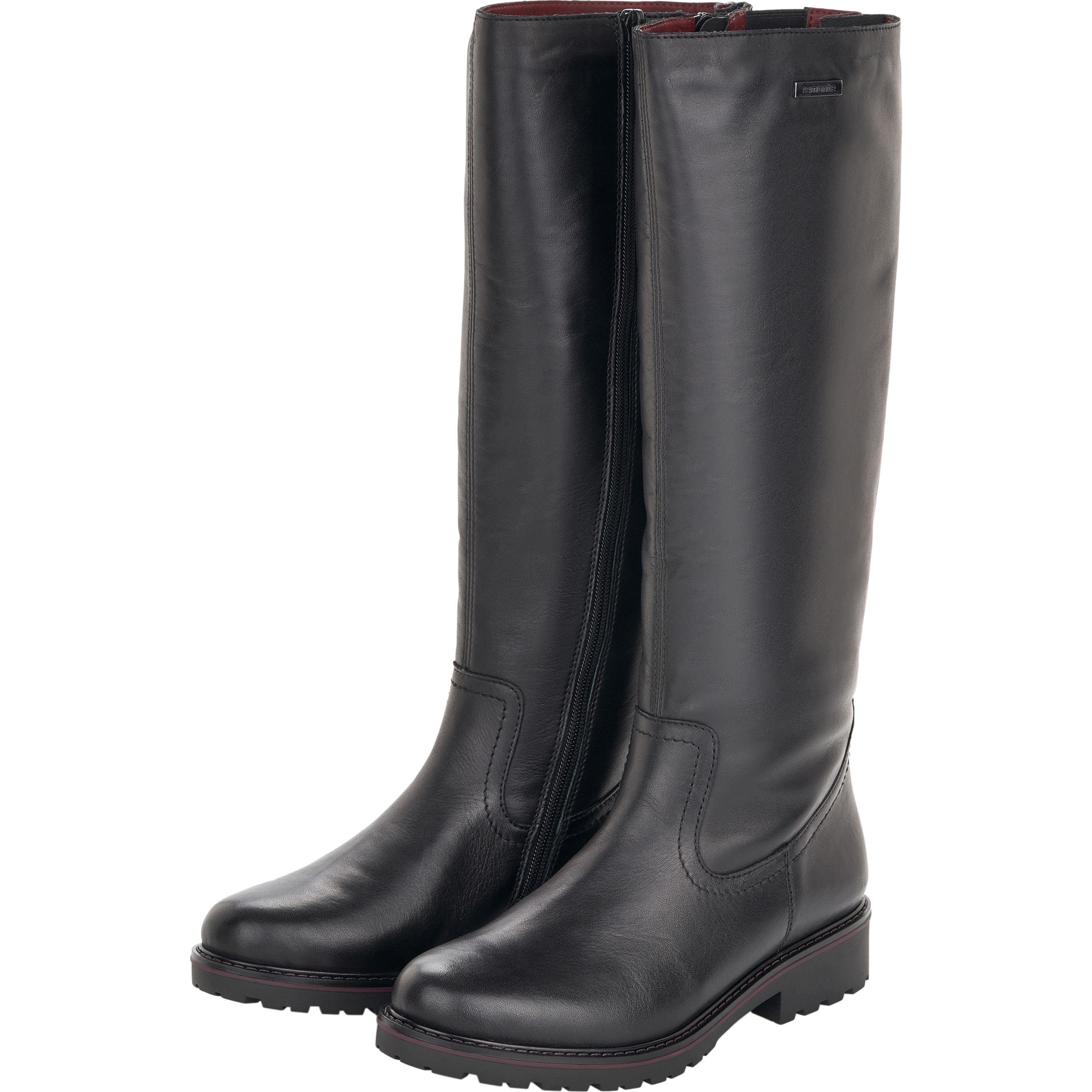 REMONTE Auliniai moterims, Juoda, BOOTS 10