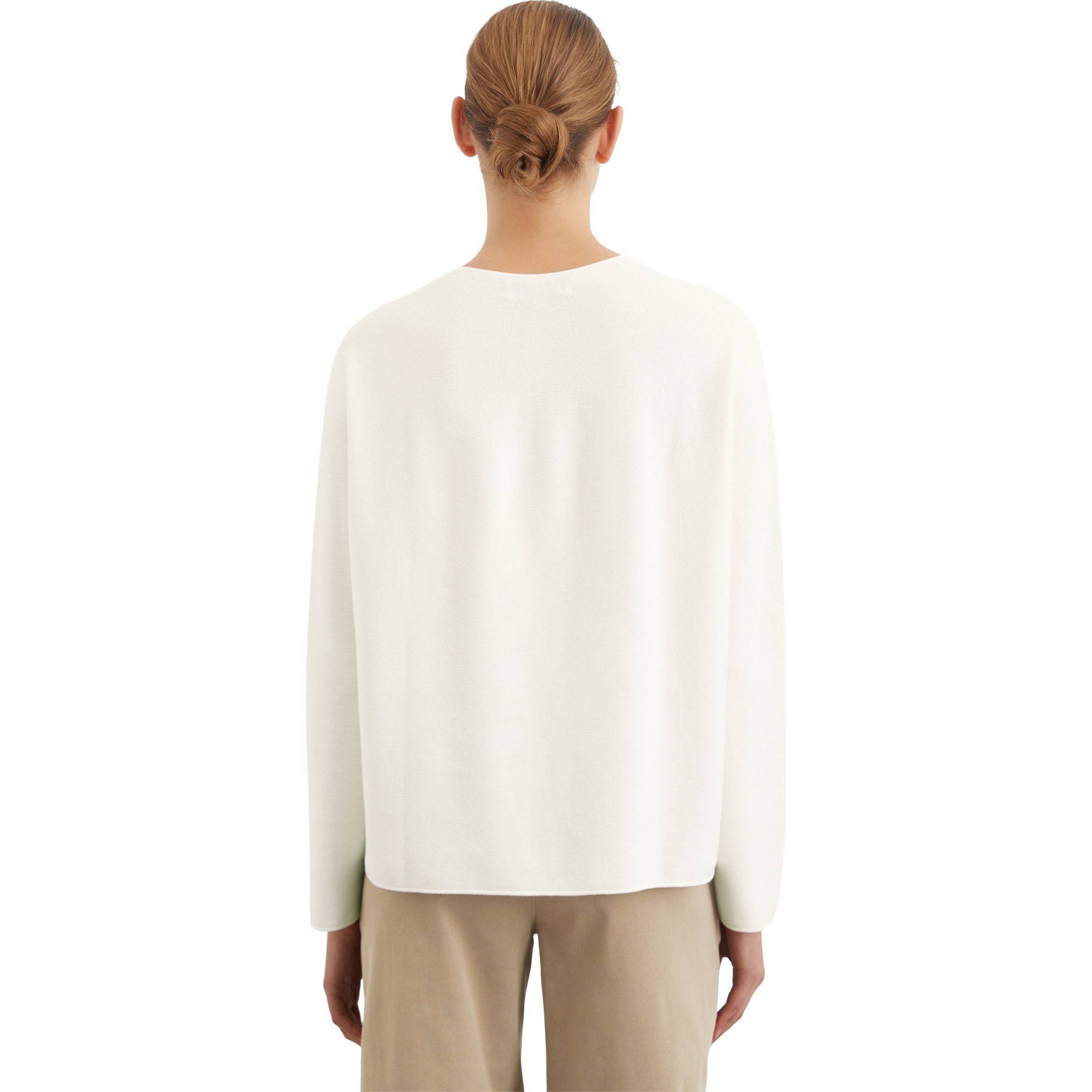 MARC O'POLO Megztinis moterims, Balta, Sweater 502600660065 3