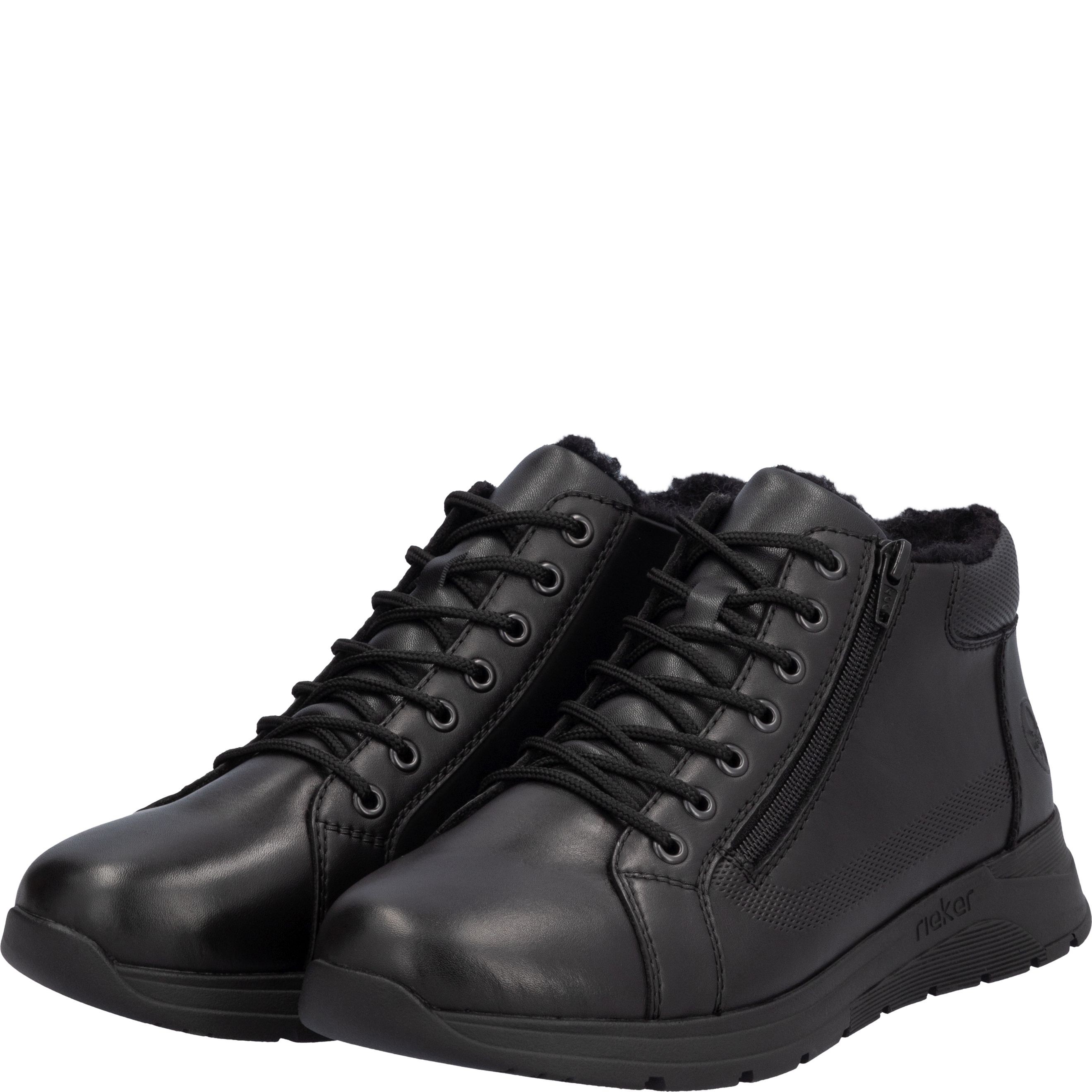 RIEKER Aulinukai vyrams, Juoda, Men's boots 10