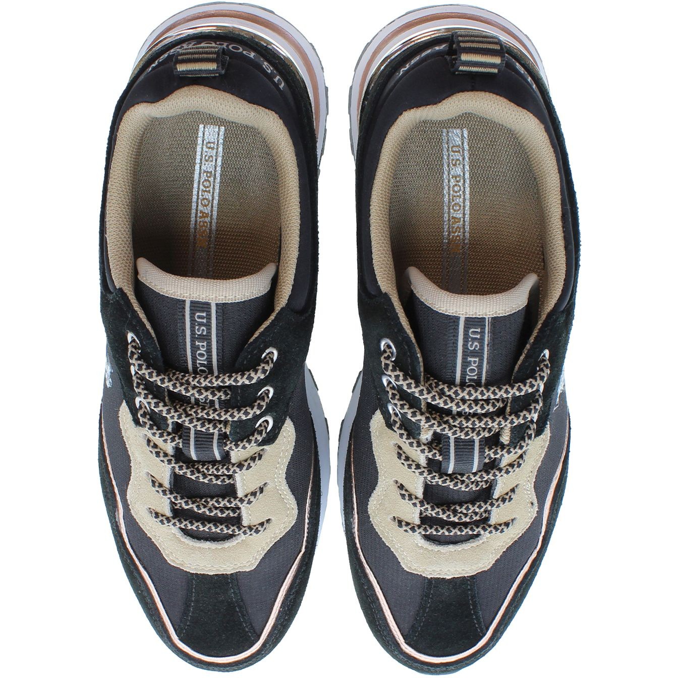 U.S.POLO Sportiniai bateliai moterims, Juoda, SPORT SHOE 3