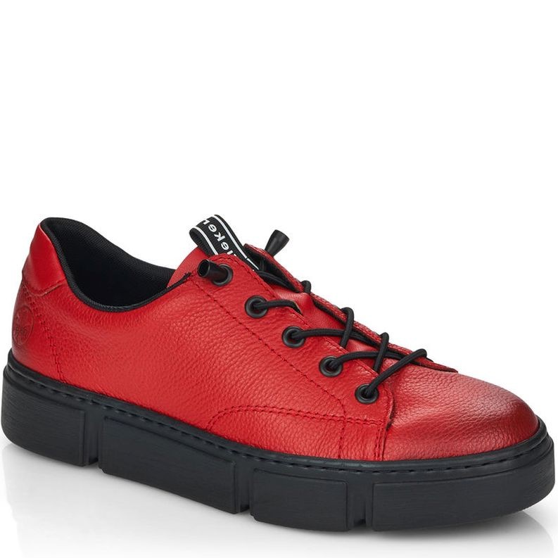 RIEKER Sportiniai bateliai moterims, Raudona, SPORT SHOE 1