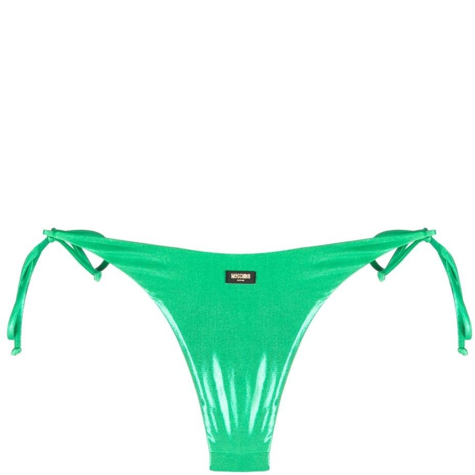 MOSCHINO UNDERWEAR Apatinė kostiumėlio dalis moterims, Žalia, Bikini Bottom 2
