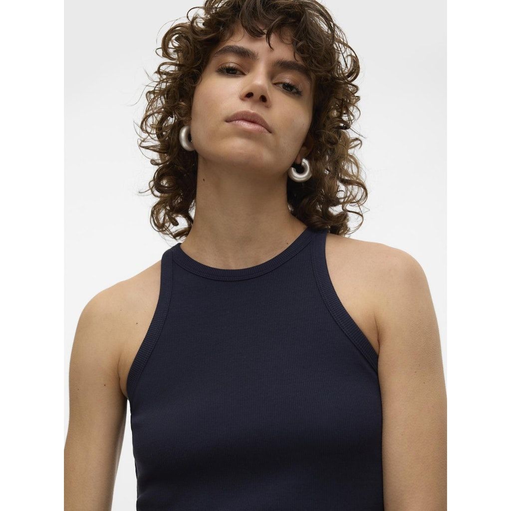 VERO MODA Marškiniai be rankovių moterims, Mėlyna, Chloe short tank top 5