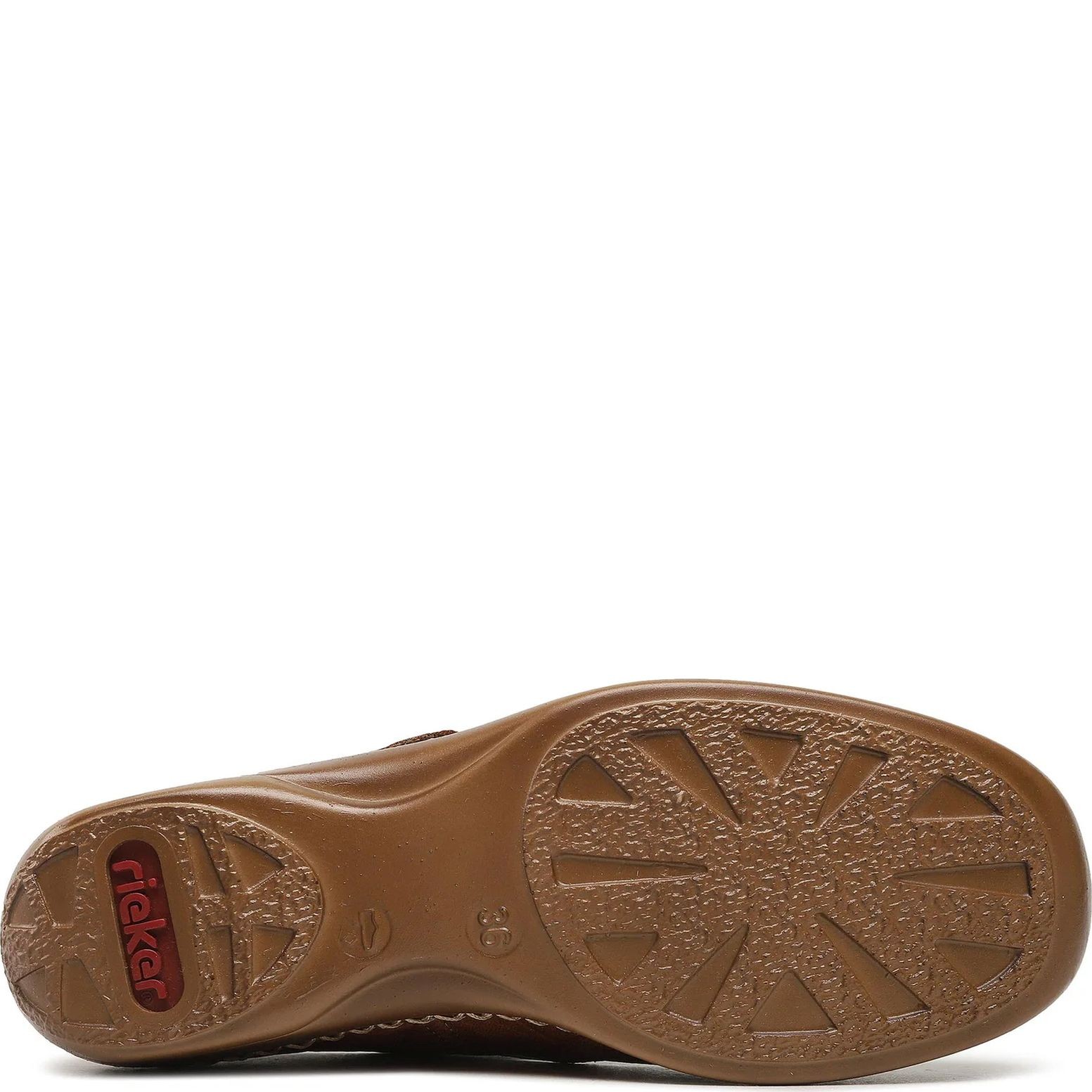 RIEKER Laisvalaikio bateliai moterims, Ruda, Bateliai 5