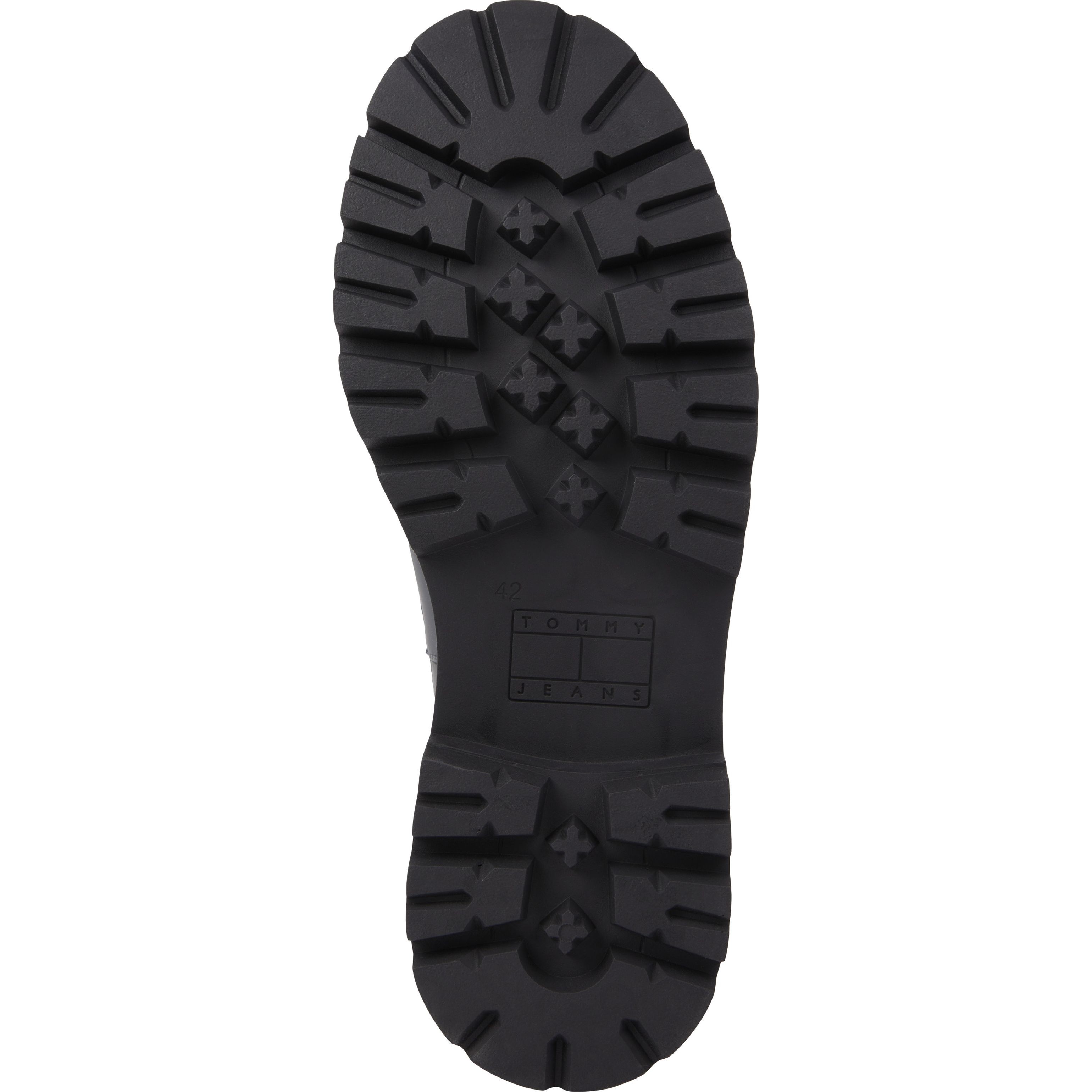 TOMMY JEANS Aulinukai vyrams, Juoda, Boot hiker 4