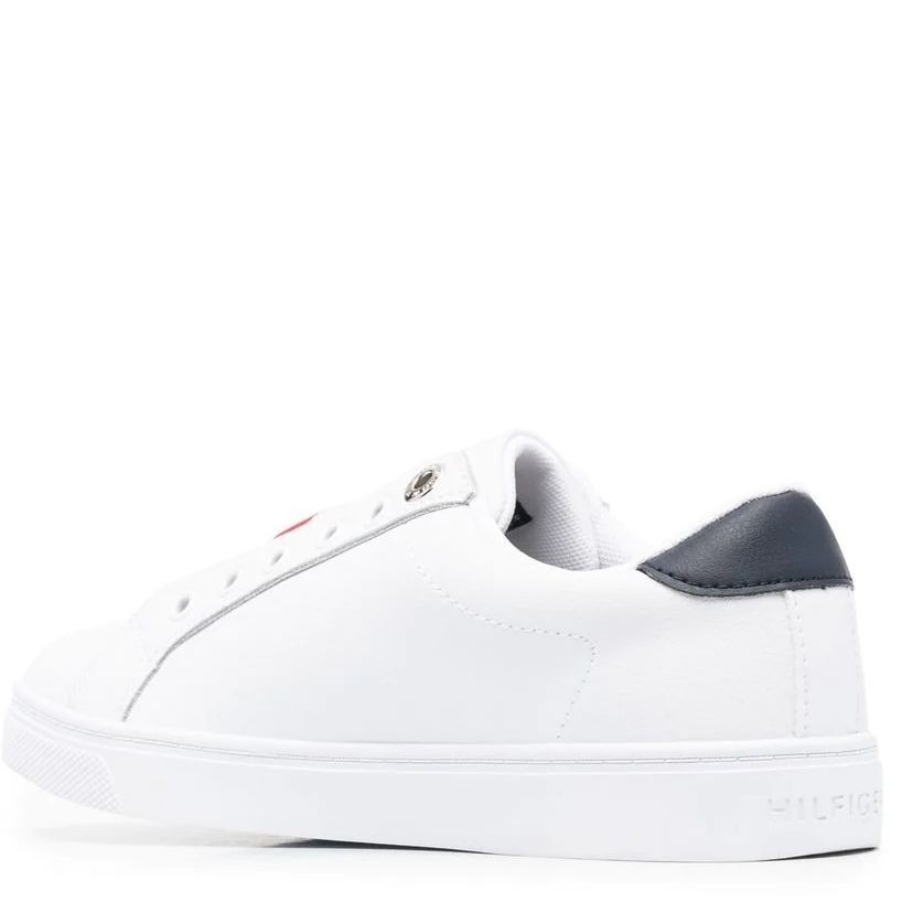 TOMMY HILFIGER Sportiniai bateliai moterims, Balta, ESSENTIAL SLIP ON SNEAKER 3