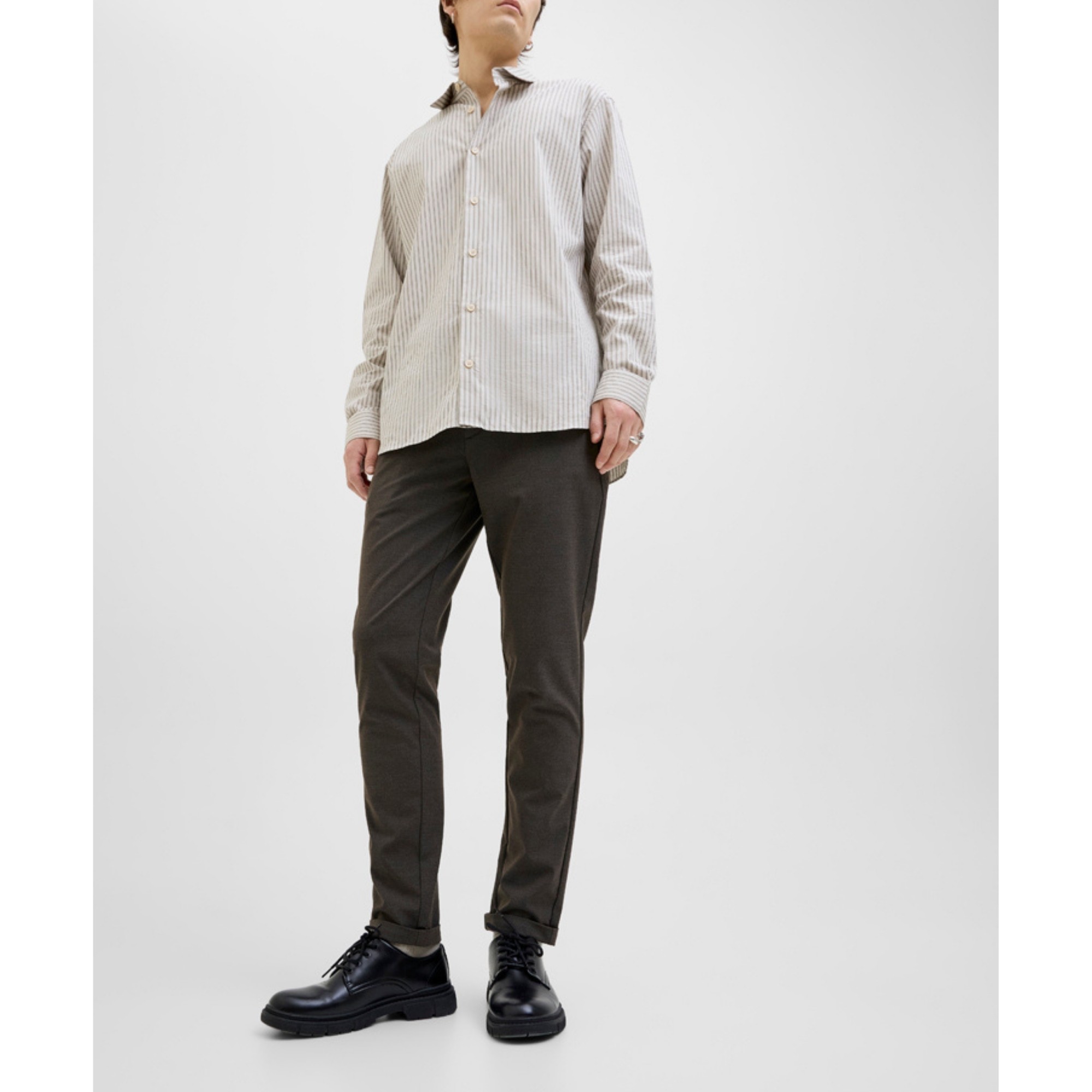 JACK & JONES Formalios kelnės vyrams, Gray, Marco connor 8