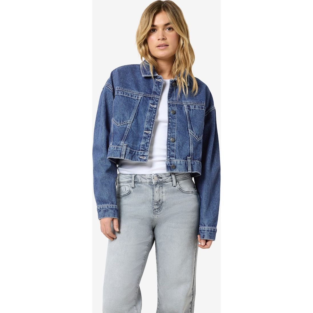 NOISY MAY Striukė moterims, Mėlyna, Nmronja jackets 6