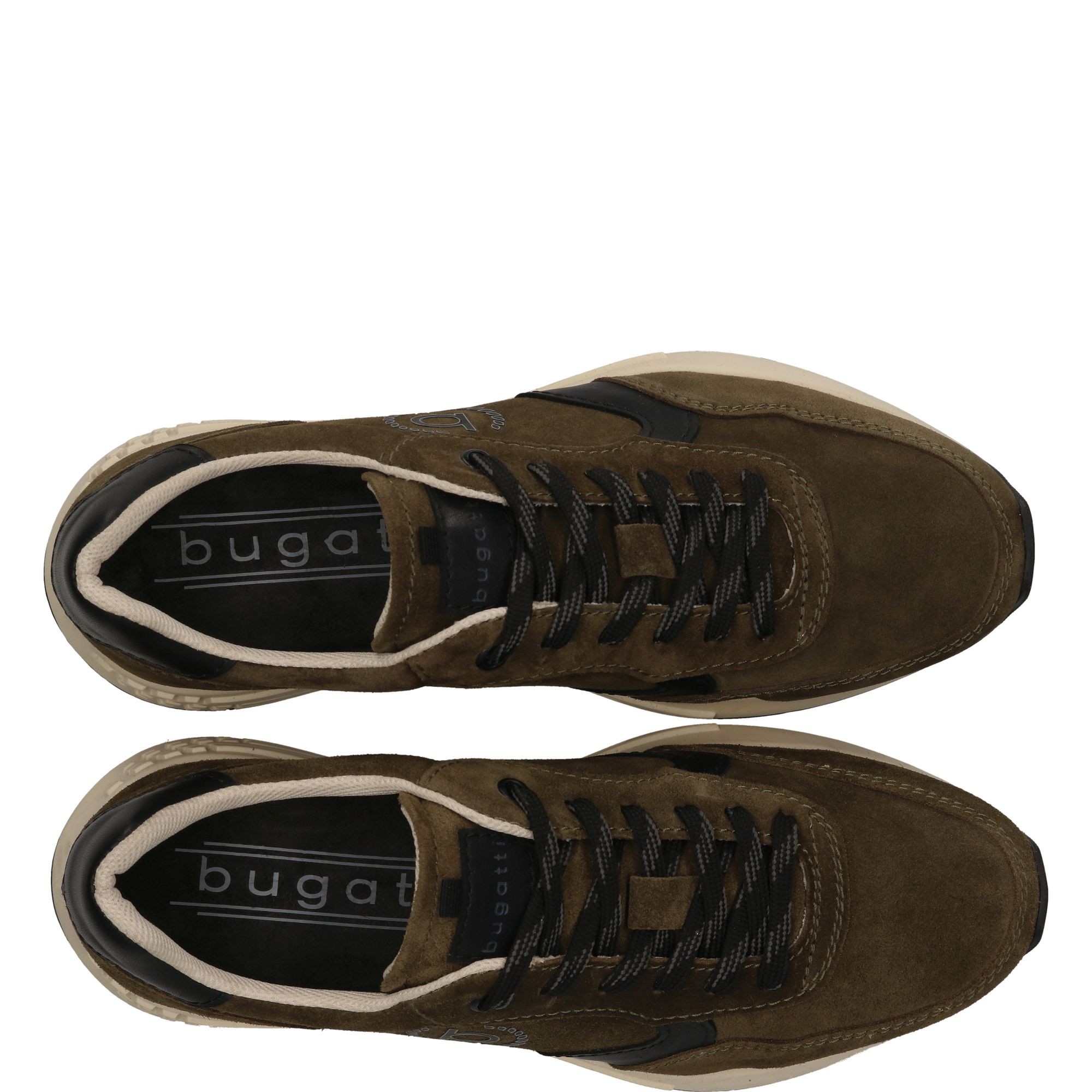 BUGATTI Laisvalaikio bateliai vyrams, Žalia, Leisure 6