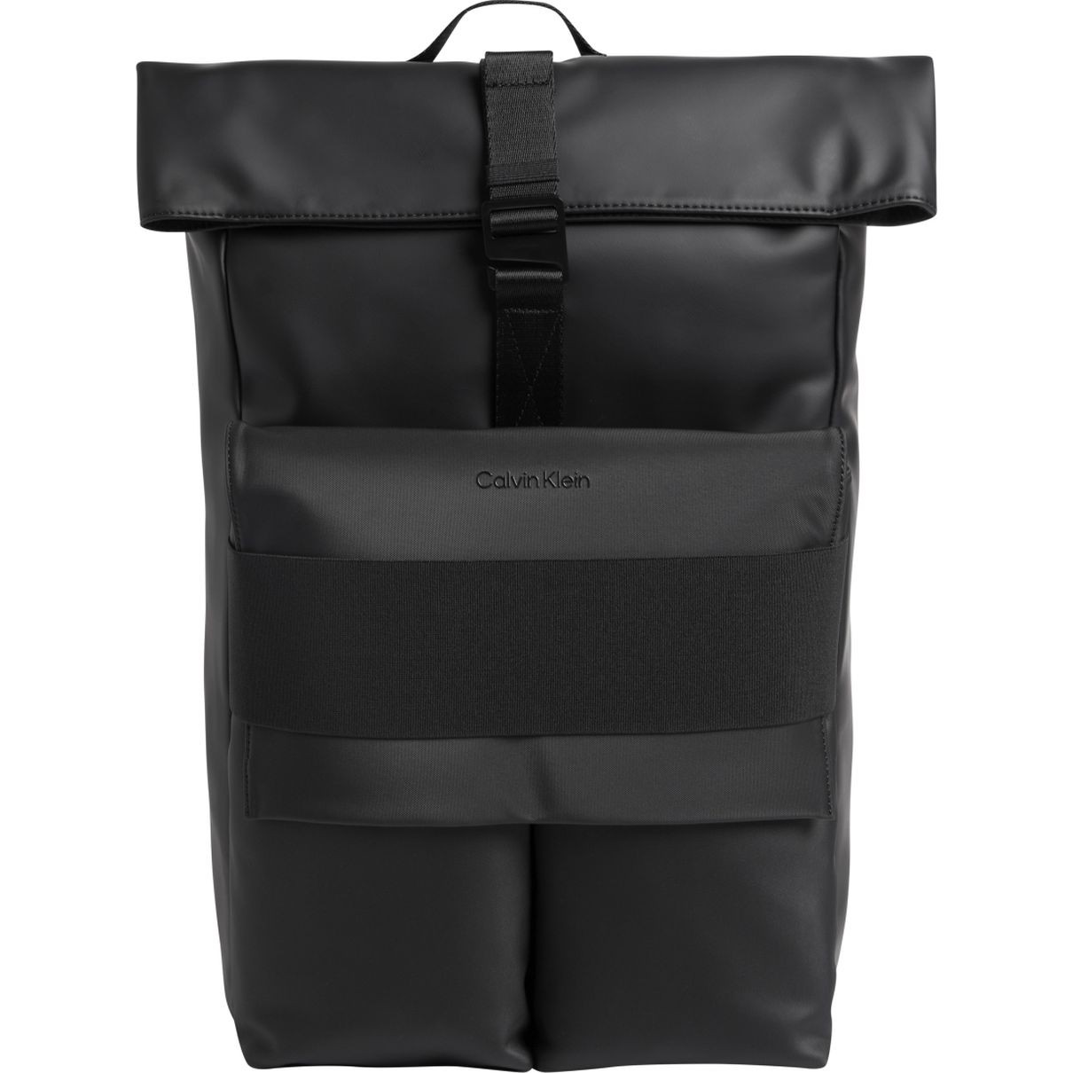 CALVIN KLEIN Kuprinė vyrams, Juoda, Tech rolltop plus backpack 1