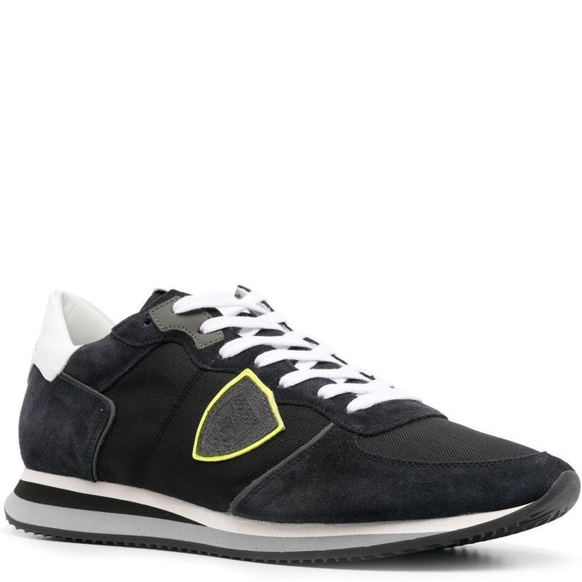 PHILIPPE MODEL Sportiniai bateliai vyrams, Juoda, Trpx low man sneaker 2