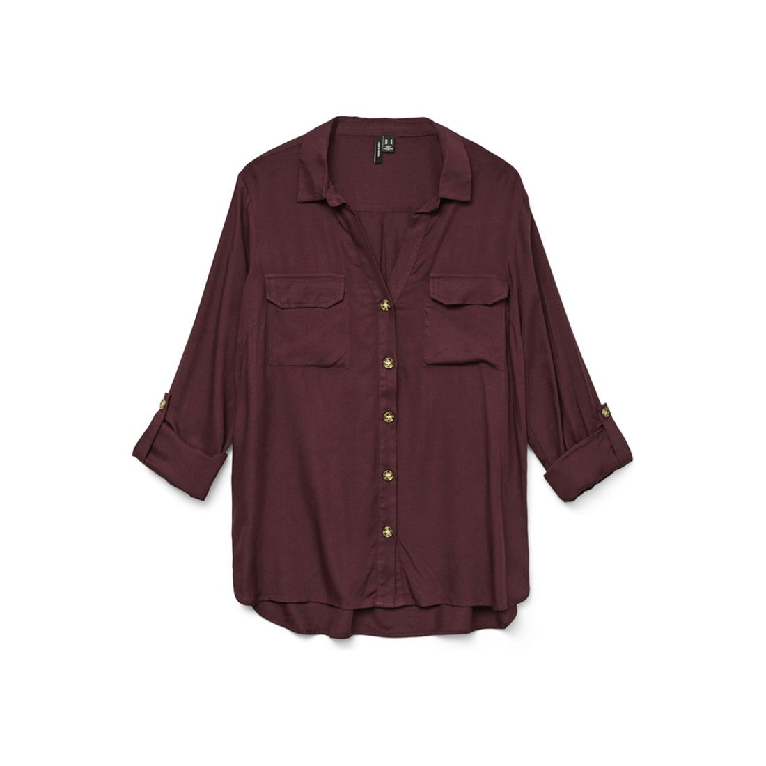 VERO MODA Marškiniai moterims, Raudona, Bumpy