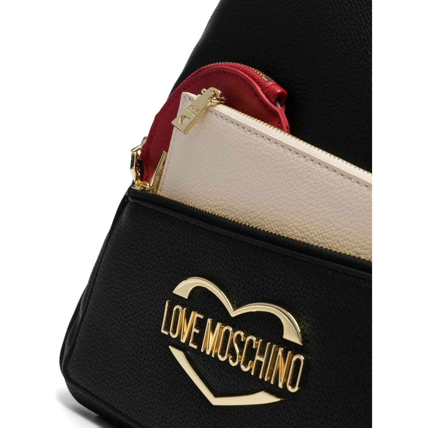 LOVE MOSCHINO Kuprinė moterims, Juoda, Backpack 3
