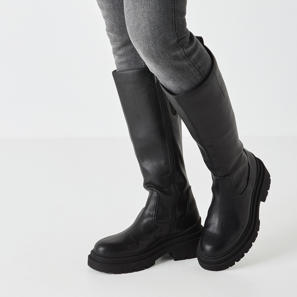 TAMARIS Auliniai moterims, Juoda, Boots 25626-45 6