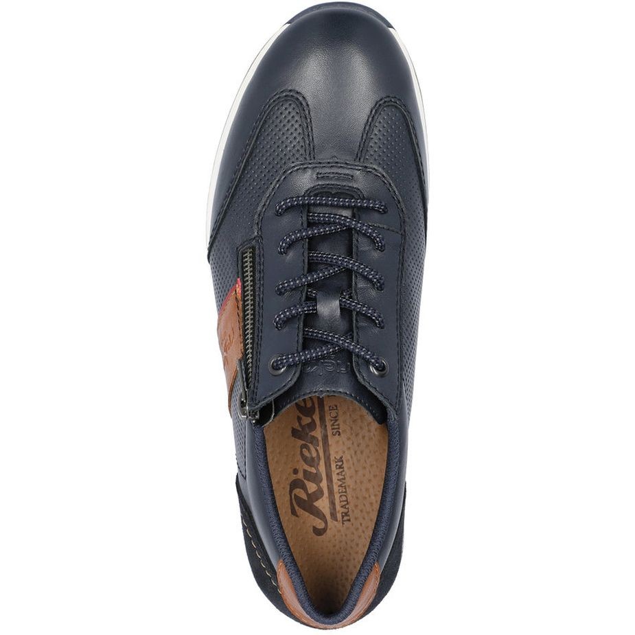 RIEKER Laisvalaikio bateliai vyrams, Mėlyna, LEISURE 6