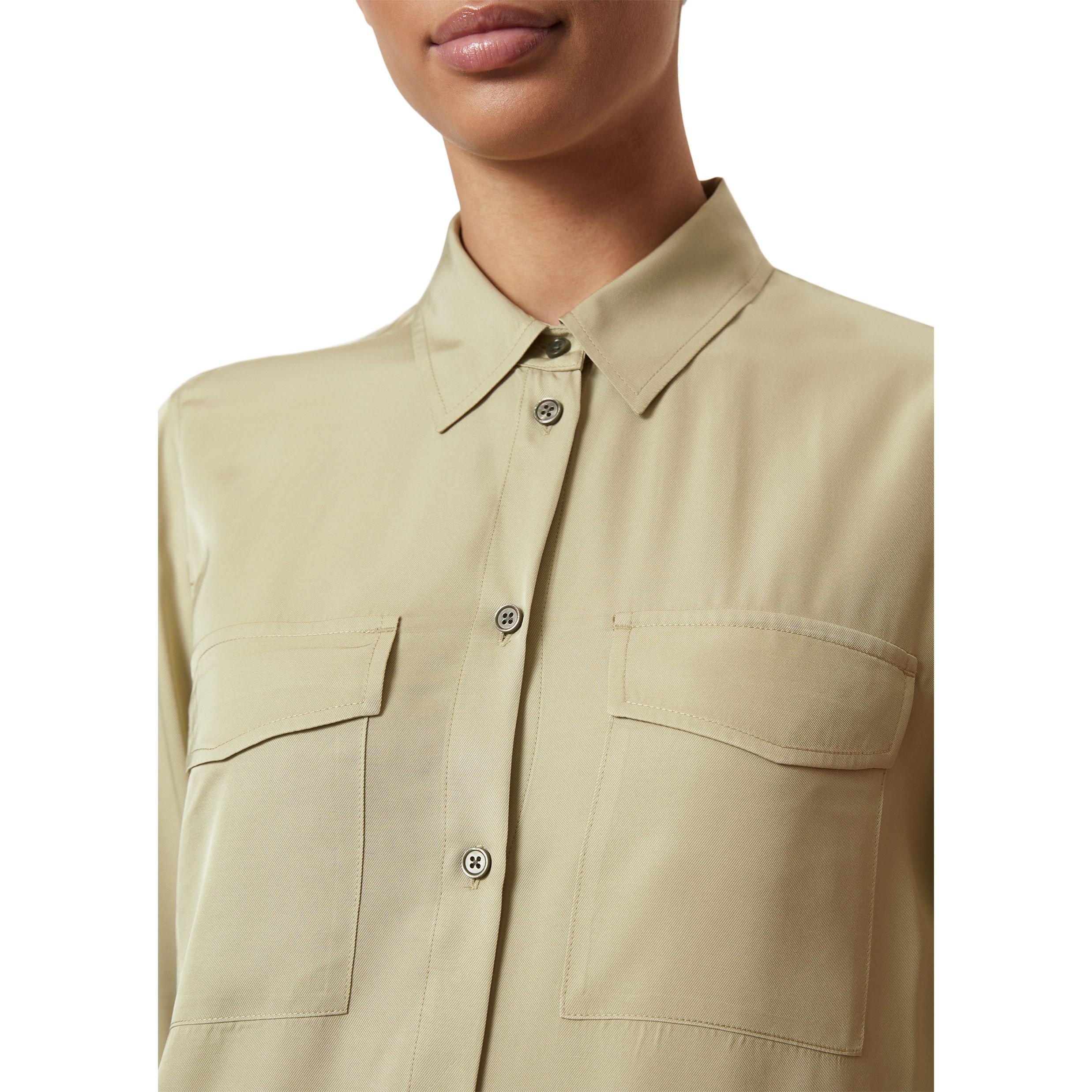 MARC O'POLO Mini suknelė moterims, Žalia 4