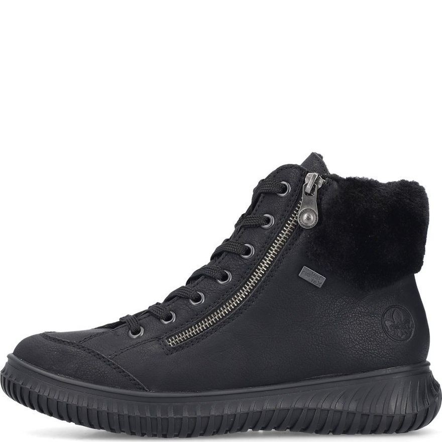 RIEKER Aulinukai moterims, Juoda, Ladies mid height boots 2