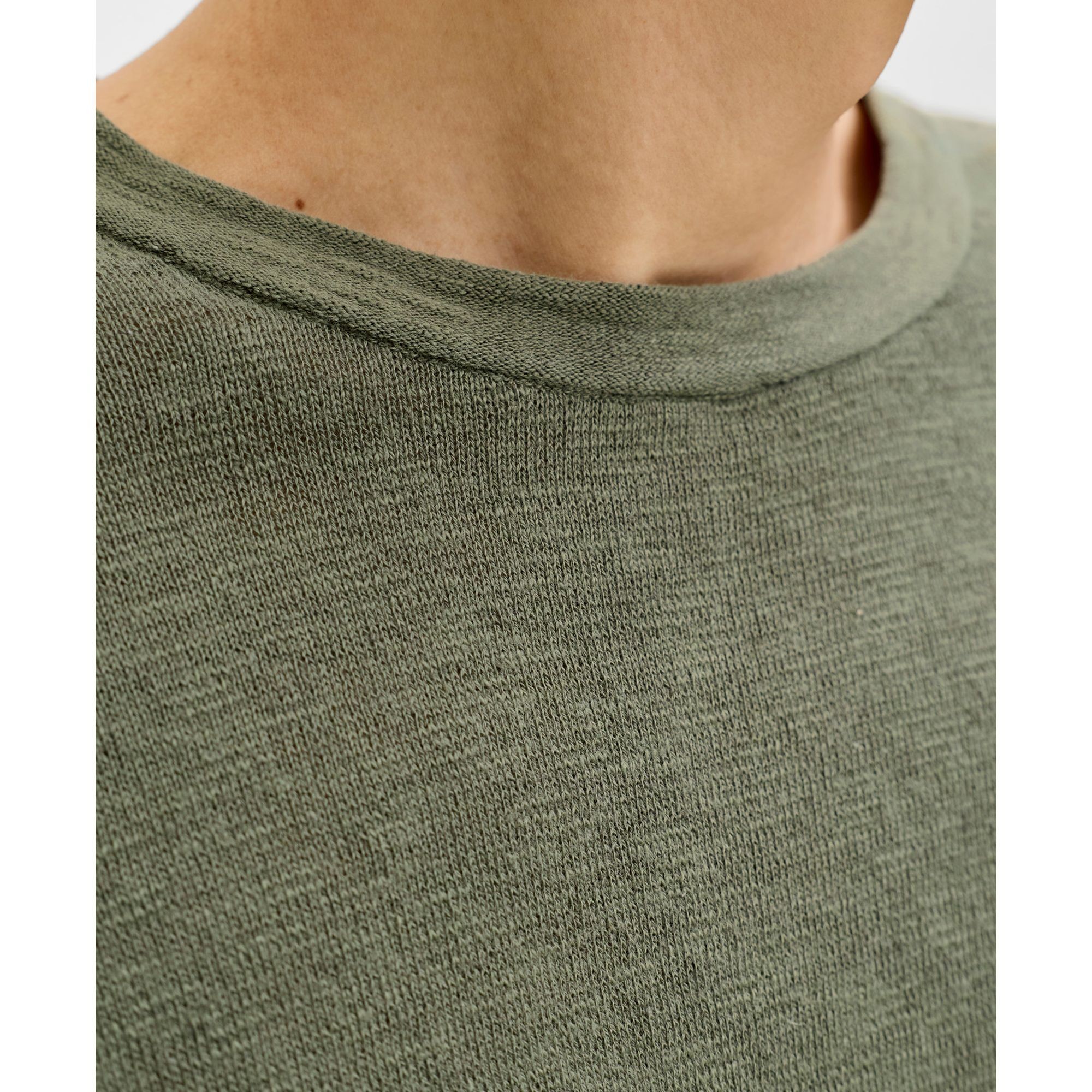 JACK & JONES Megztinis vyrams, Chaki, Summer knit 7