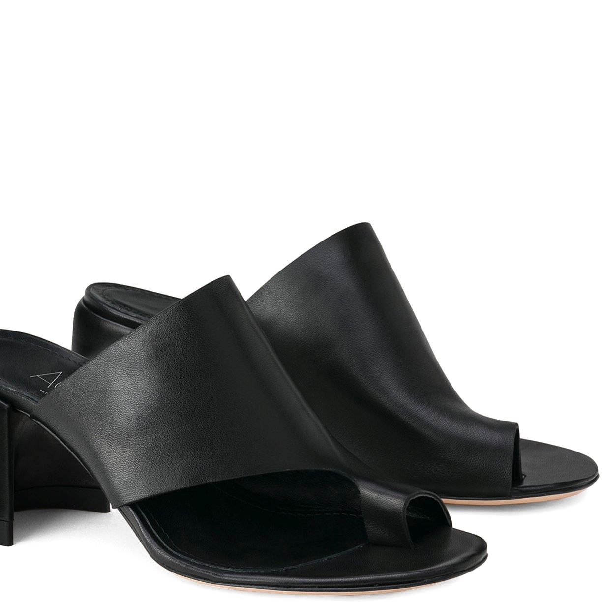 AGL Basutės moterims, Juoda, MOON THONG 5