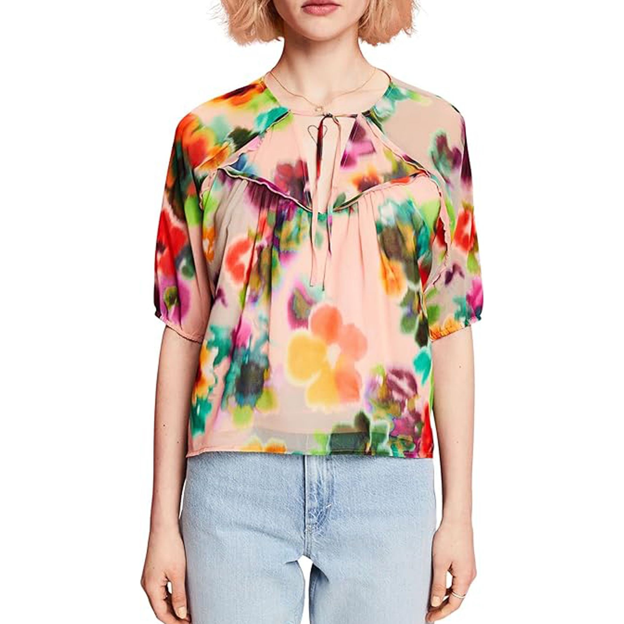 ESPRIT Marškinėliai moterims, raudona 2