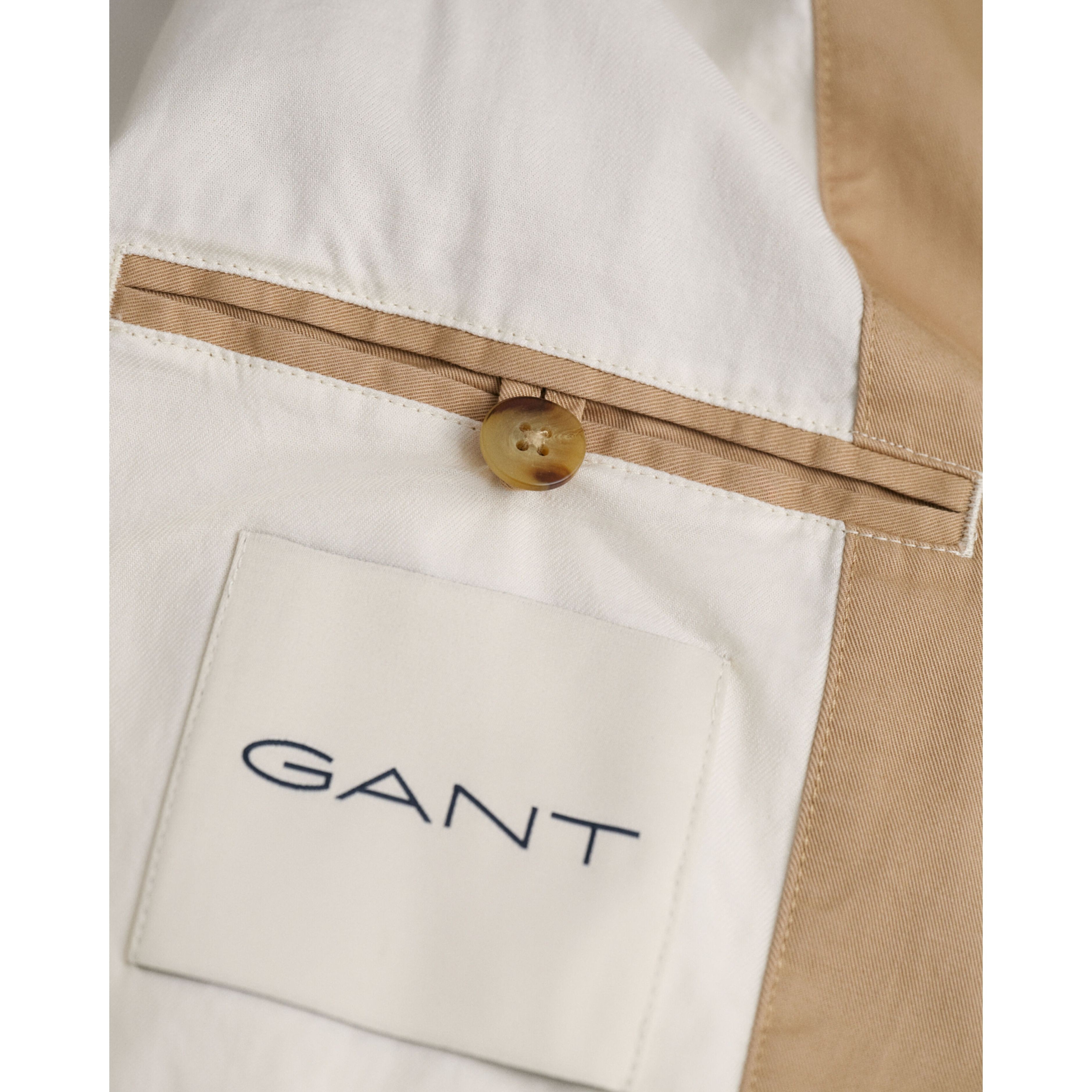 GANT Liemenė vyrams, Chaki, COTTON WINDCHEATER 3