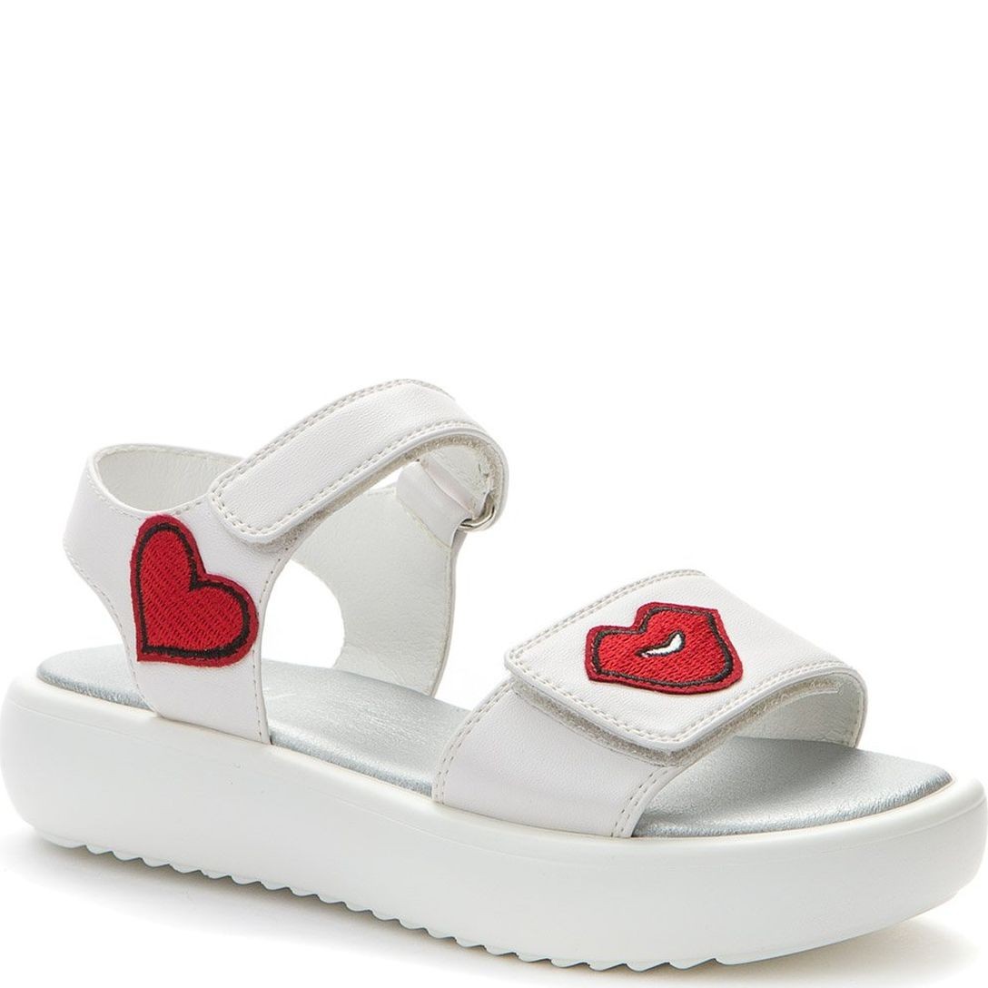 BETSY Basutės mergaitėms, Balta, SANDALS