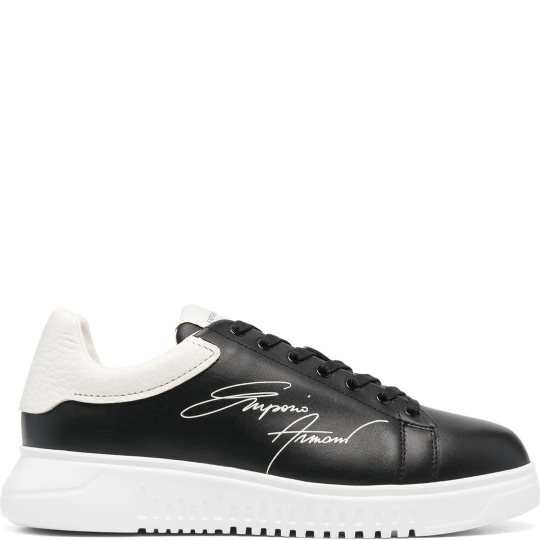 EMPORIO ARMANI Sportiniai bateliai vyrams, Juoda, SNEAKER 1