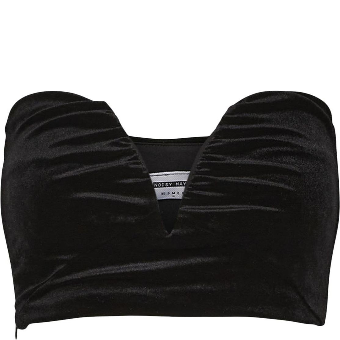 NOISY MAY Palaidinės moterims, Juoda, NMALMA S/L FRONT DETA 1