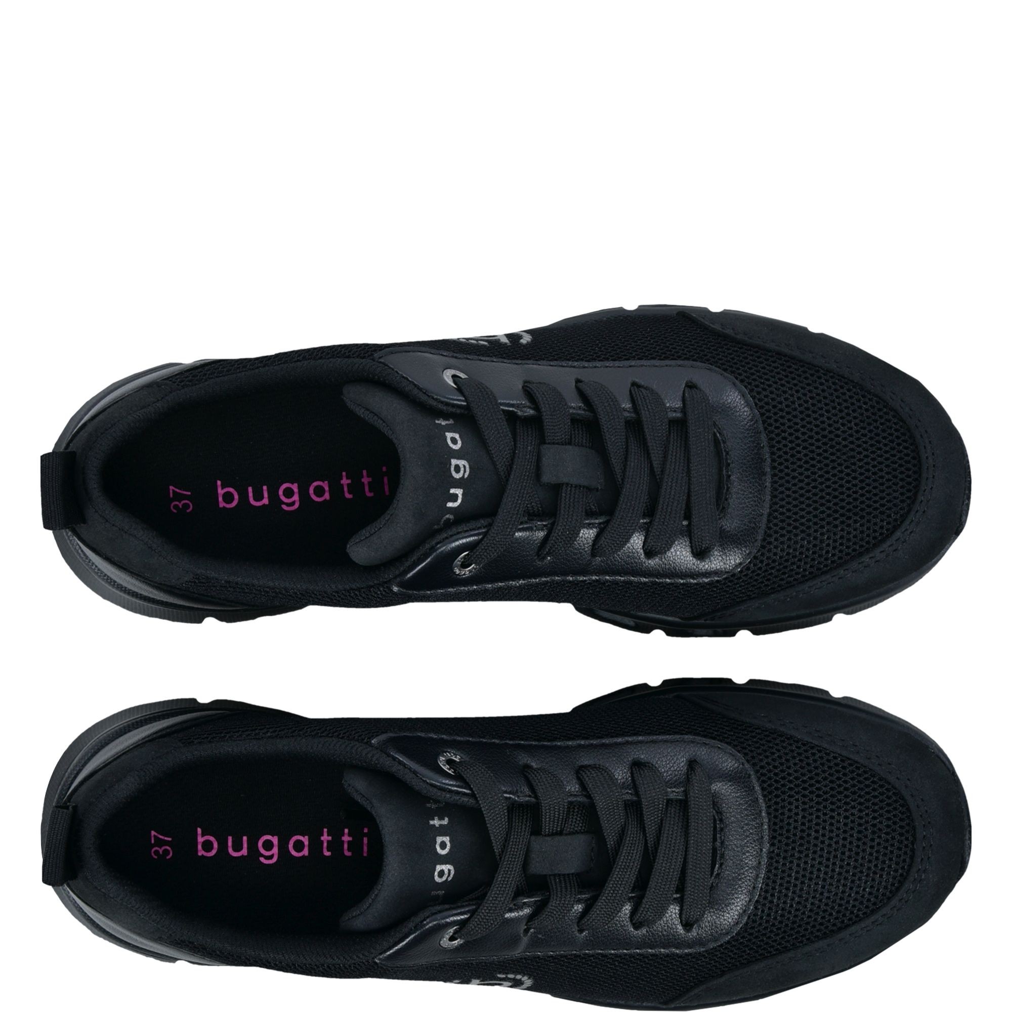 BUGATTI Laisvalaikio bateliai moterims, Juoda, Leisure 6