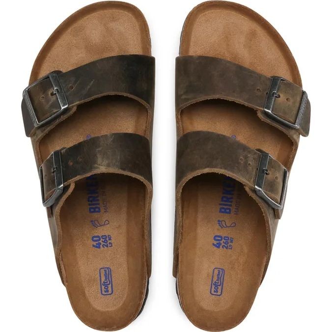 BIRKENSTOCK Šlepetės, Žalia, Arizona slippers 4