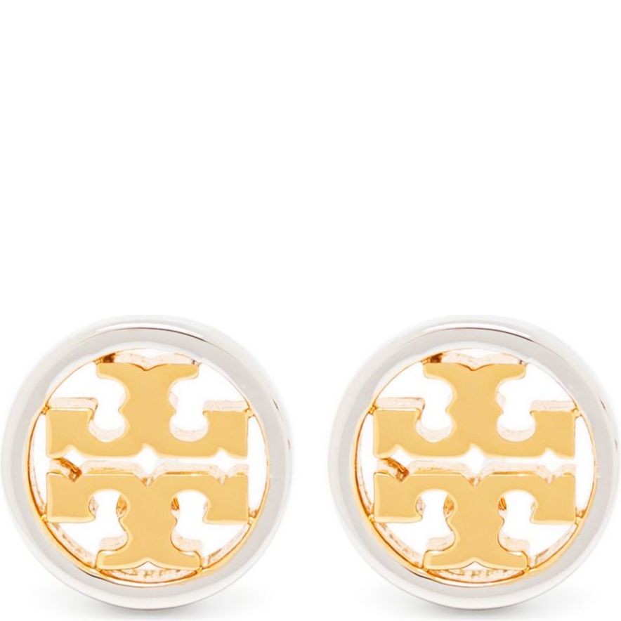 TORY BURCH Auskarai moterims, Auksinė, Miller Stud Earring Tory Gold 1