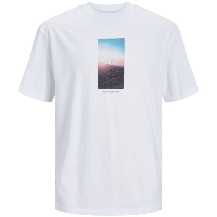 JACK & JONES Marškinėliai vyrams, Balta, Jorvesterbt-shirts 1