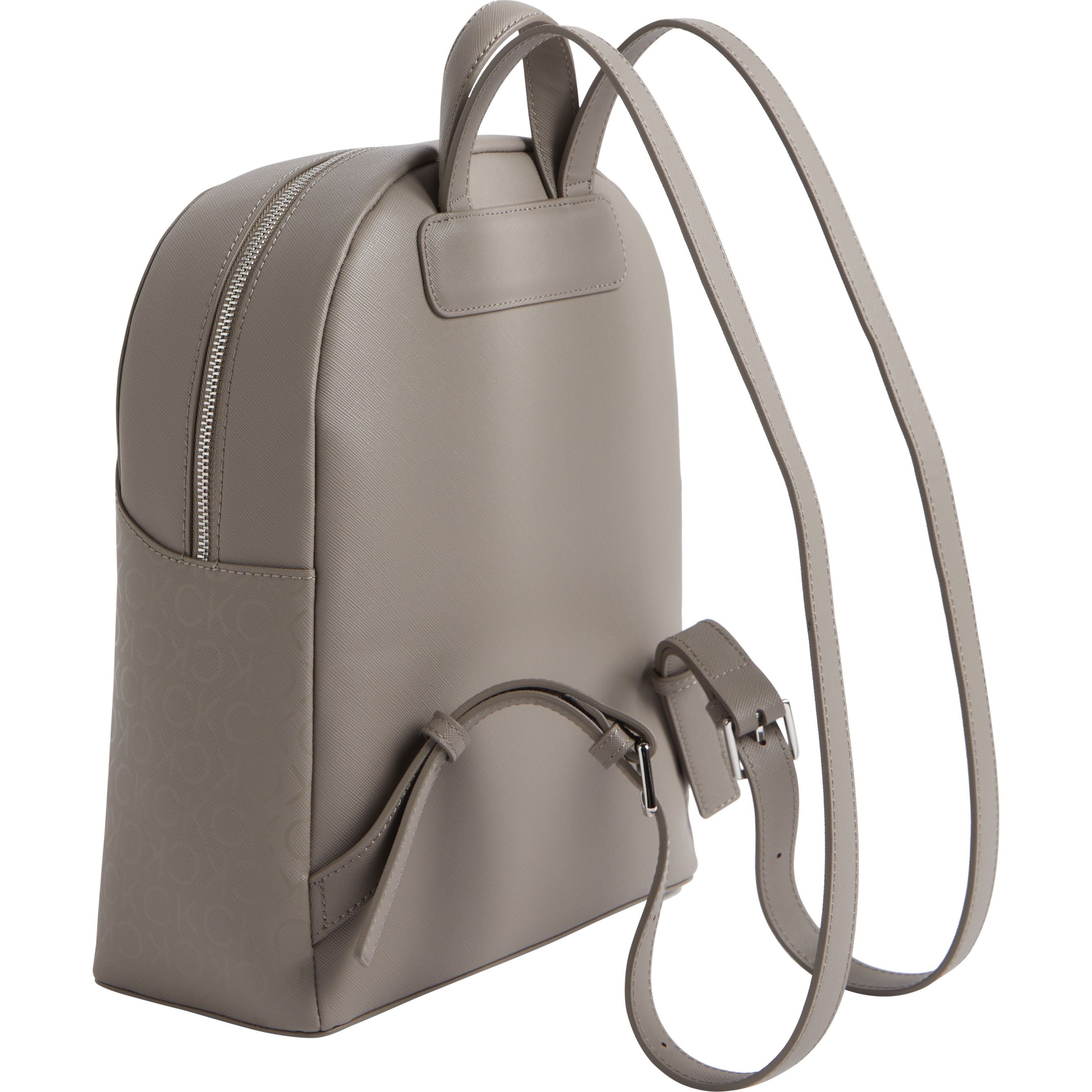 CALVIN KLEIN Kuprinė moterims, Pilka, Re-lock dome backpack 2