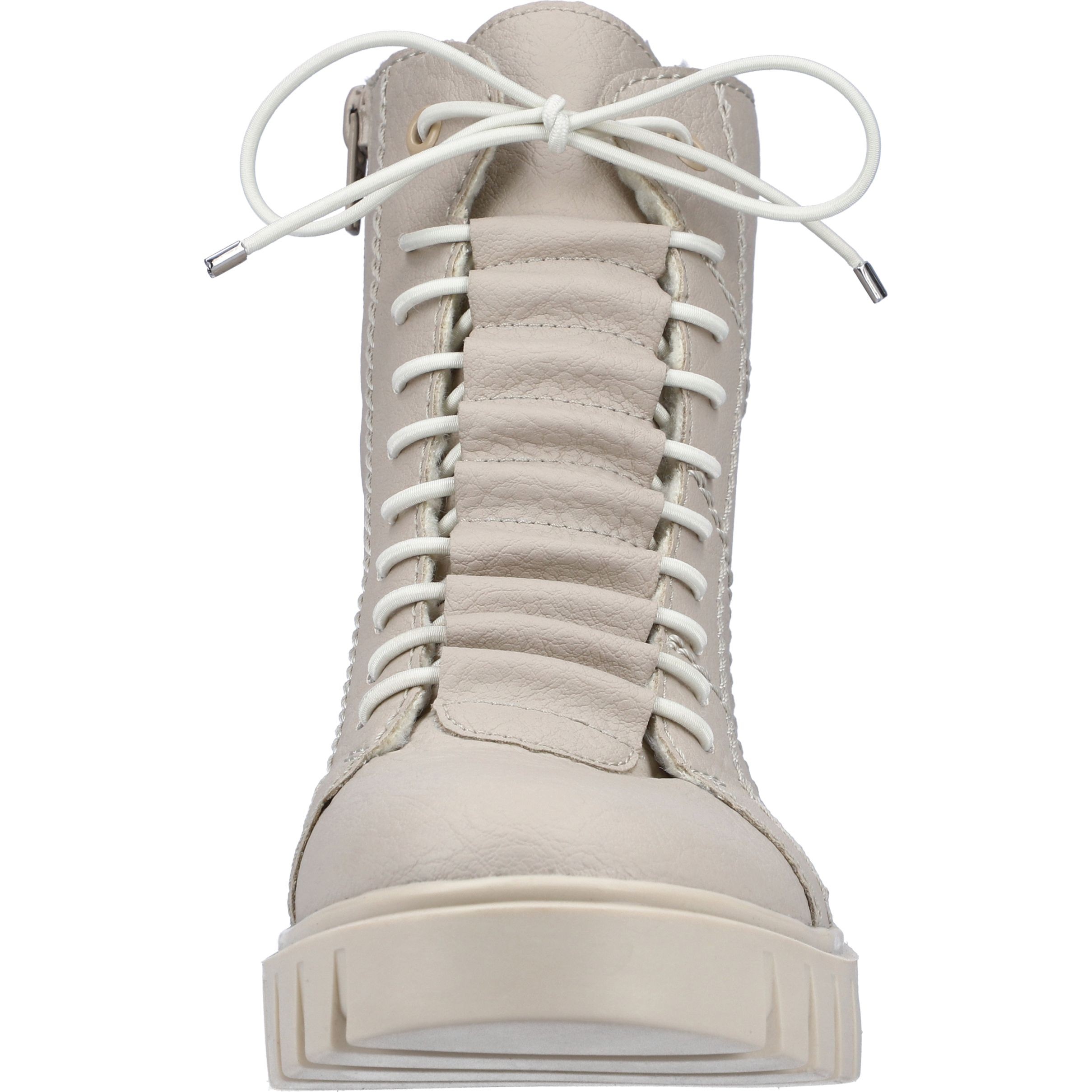 RIEKER Aulinukai moterims, Smėlio, Ladies mid height boots 8