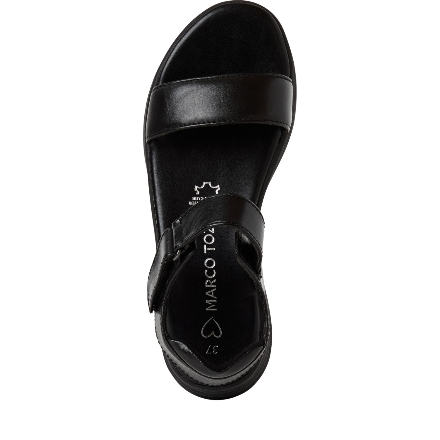 MARCO TOZZI Basutės moterims, Juoda, Sandals 5