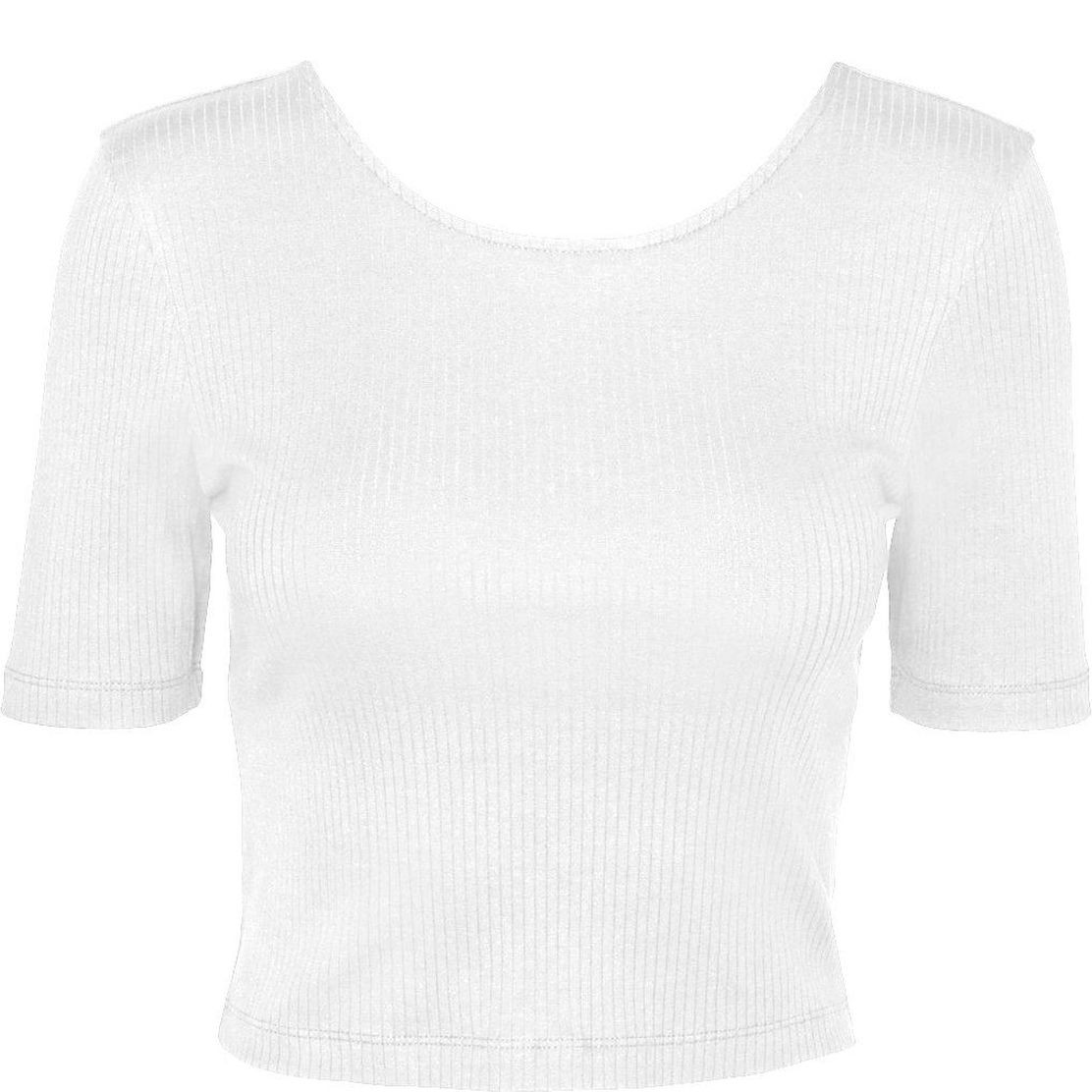 NOISY MAY Palaidinės moterims, Balta, NMDRAKEYE S/S TIE TOP 1