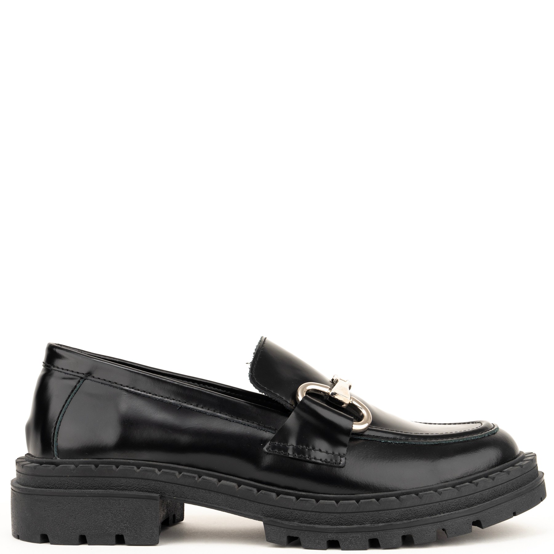 LA CONTE Loaferiai moterims, Juoda, Loafers 2