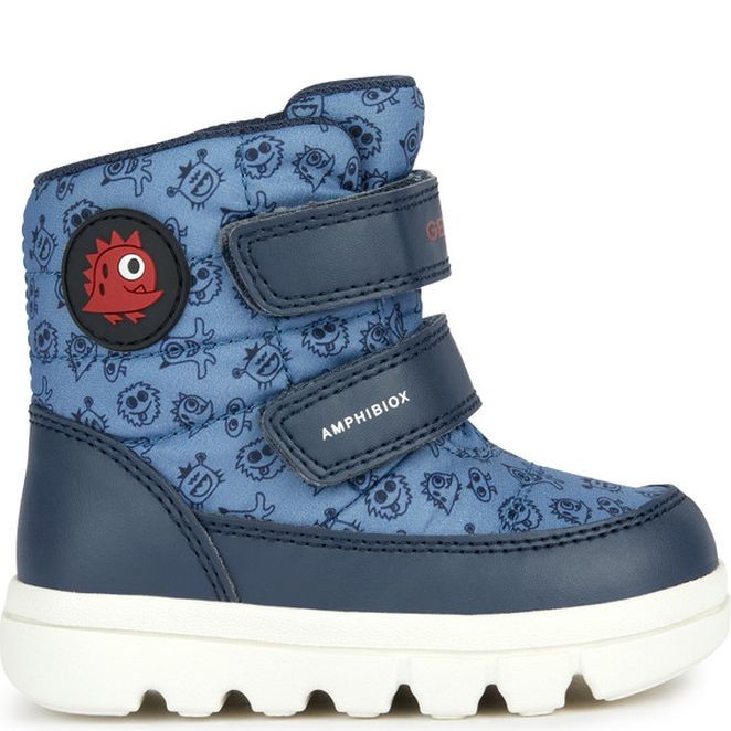 GEOX Aulinukai berniukams, Mėlyna, Willaboom booties 2