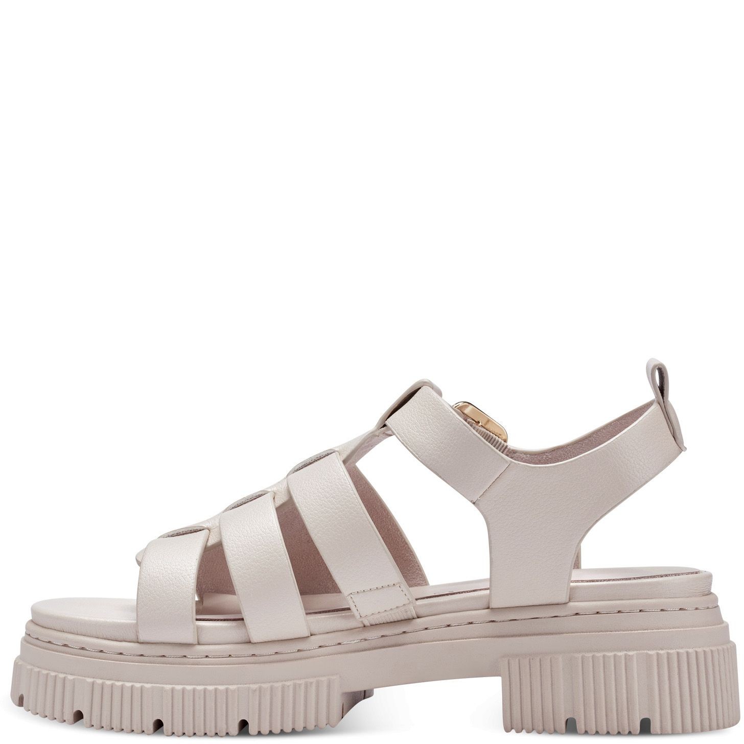 TAMARIS Basutės moterims, Smėlio, SANDALS 3