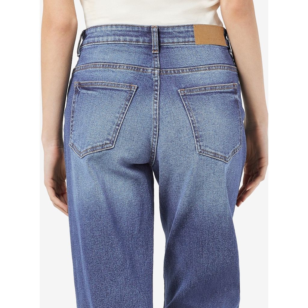 NOISY MAY Tiesūs džinsai moterims, Mėlyna, NMYOLANDA NW WIDE JEA 8