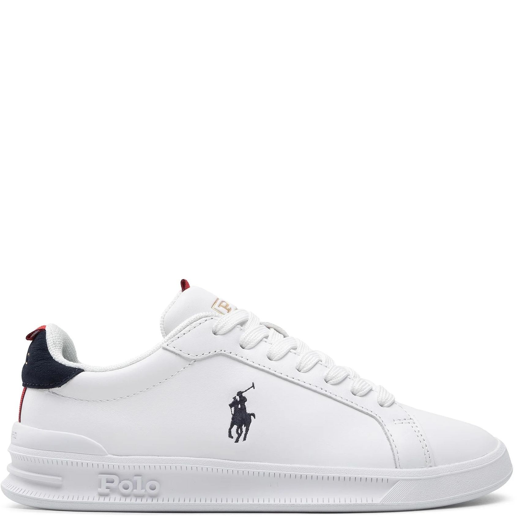 POLO RALPH LAUREN Sportiniai bateliai vyrams, Balta, Low top lace sneakers 2