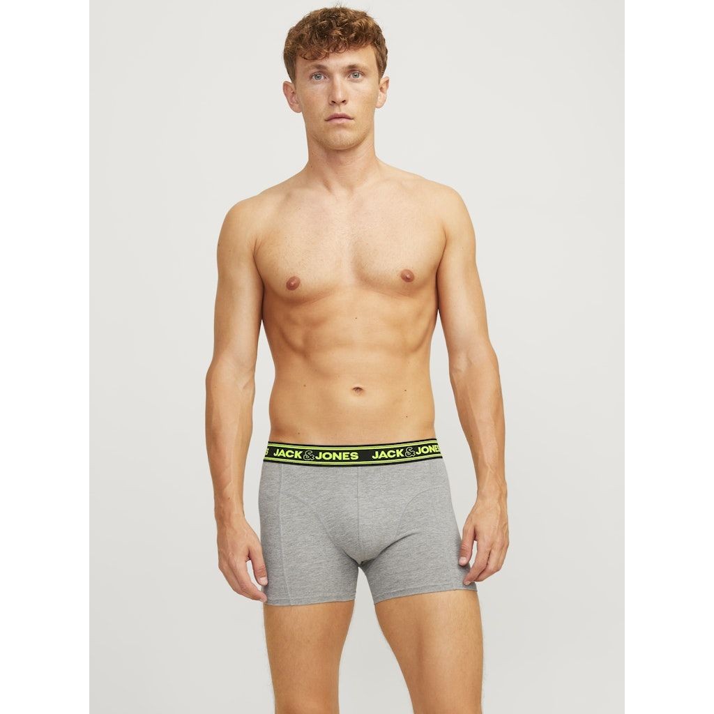 JACK & JONES Ilginti apatiniai vyrams, Marga, Ethan solid trunks 3 pack 2