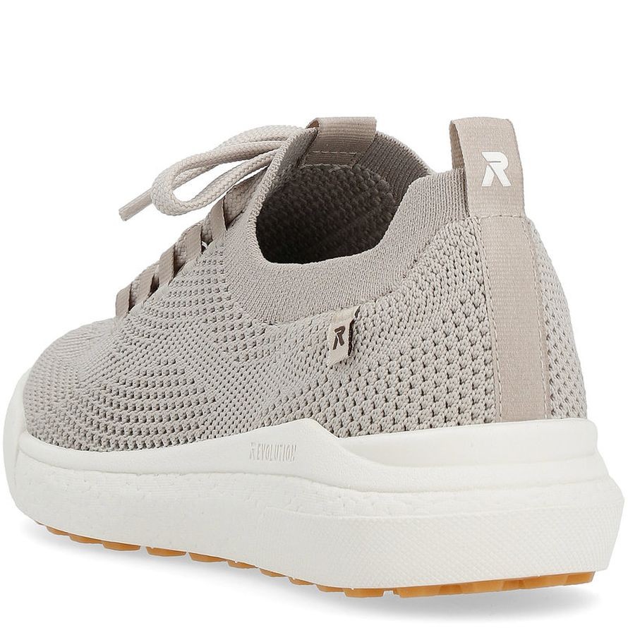 RIEKER Laisvalaikio bateliai moterims, Smėlio, LEISURE 5