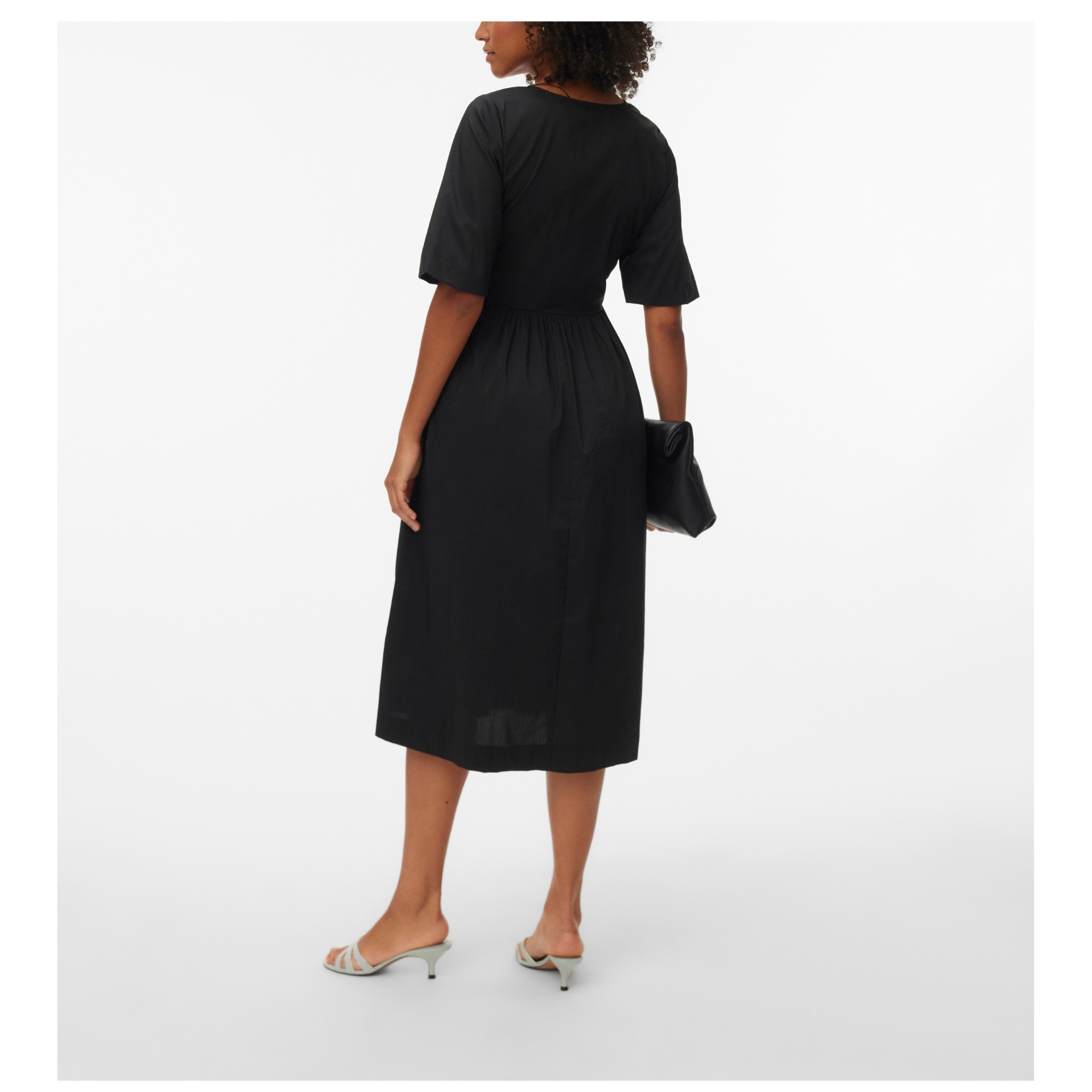 VERO MODA Midi suknelė moterims, Juoda, Friba 2