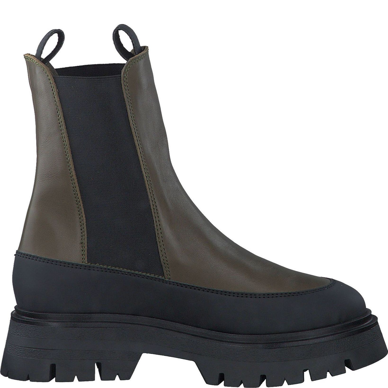 TAMARIS Aulinukai moterims, Žalia, BOOTIES 3