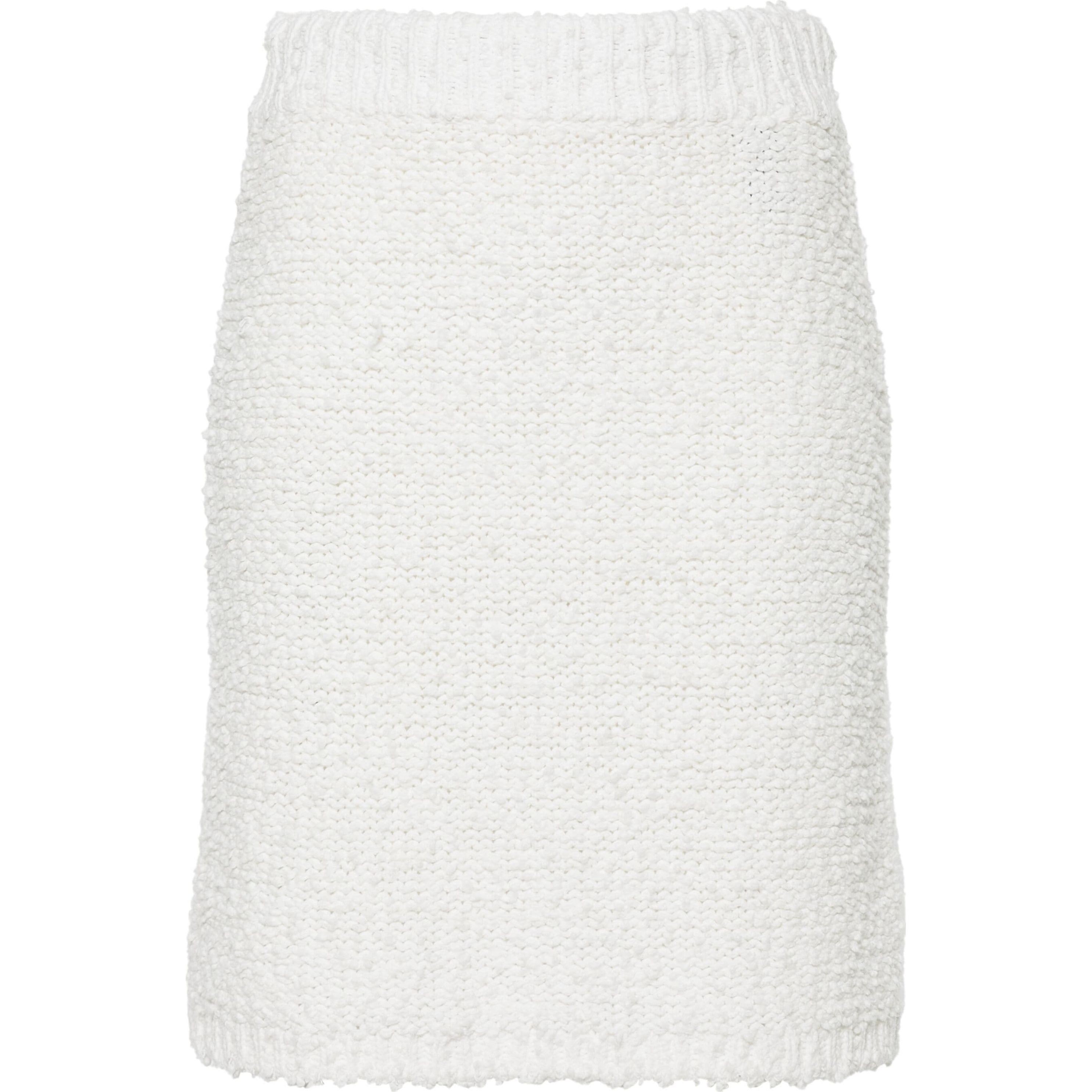 JOSEPH Mini sijonas moterims, Balta, Skirt textured knit