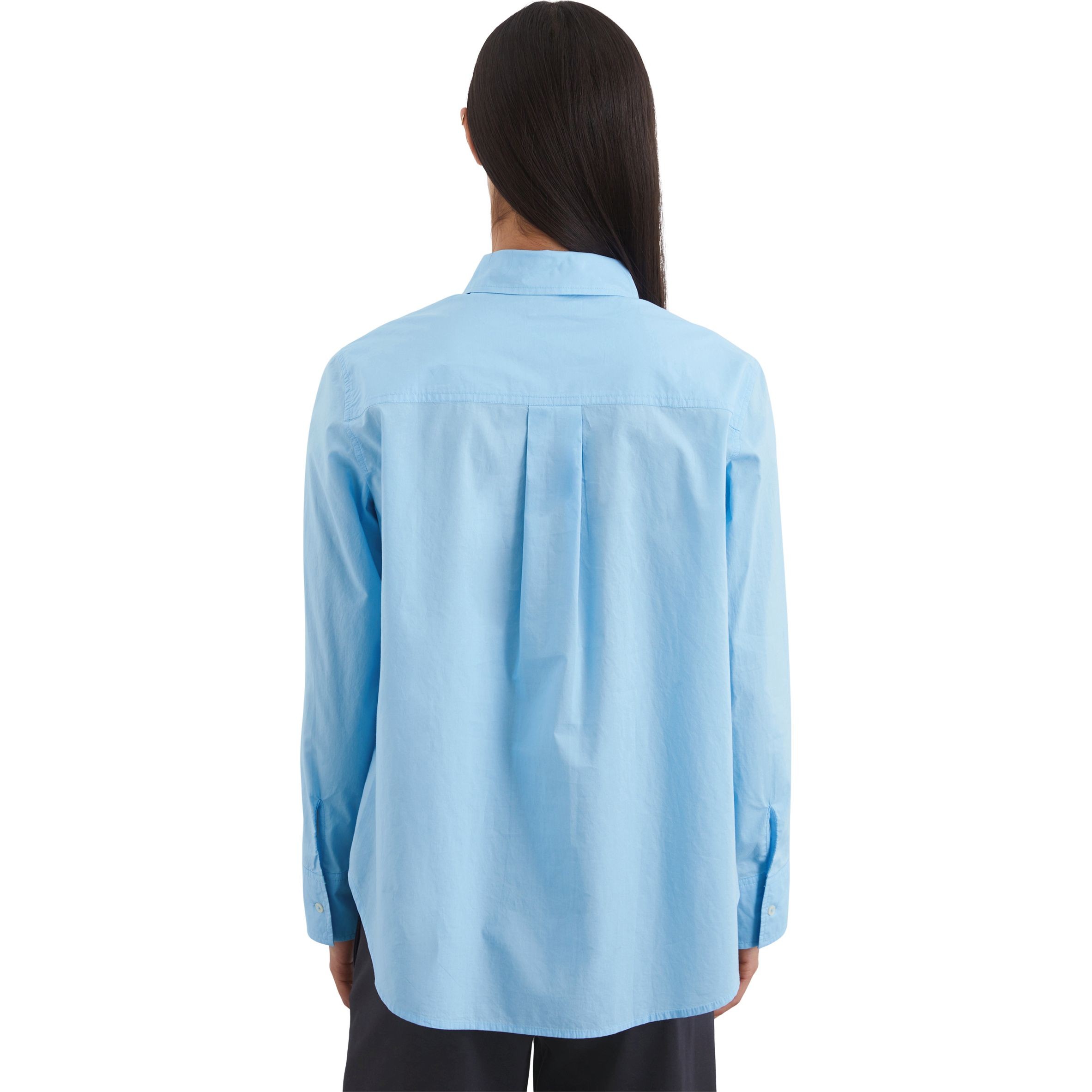 MARC O'POLO Marškiniai ilgomis rankovėmis moterims, Mėlyna, Shirts lon 502092142331 3