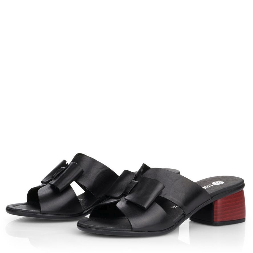 REMONTE Šlepetės moterims, Juoda, SLIPPERS 8