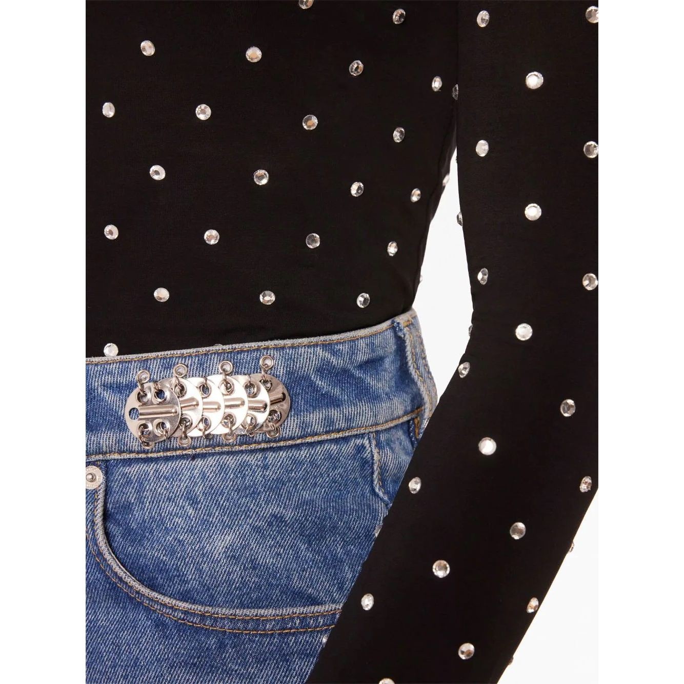 PACO RABANNE Kelnės moterims, Mėlyna, Pants 4